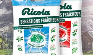 Échantillons gratuits de bonbons Ricola Sensations Fraîcheur