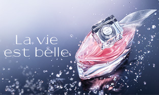 Échantillon de l'eau de parfum La vie est belle de Lancôme