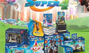 Jeu « Super 4 : Plus de 300 jouets Playmobil, Dujardin, … à gagner !