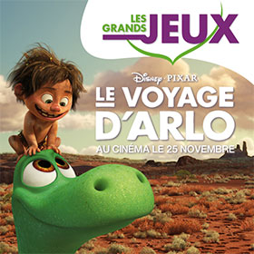 Concours Les Crudettes – Le Voyage d’Arlo : 421 lots à gagner