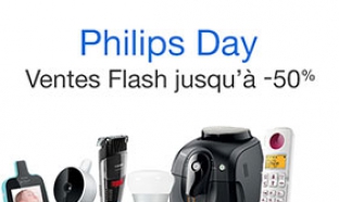 Ventes Flash Amazon : Jusqu’à -50% sur des produits Philips