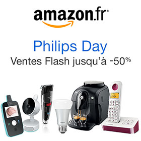 Ventes Flash Amazon : Jusqu’à -50% sur des produits Philips