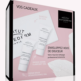 Coffret cooconing : échantillons gratuits Institut Esthederm