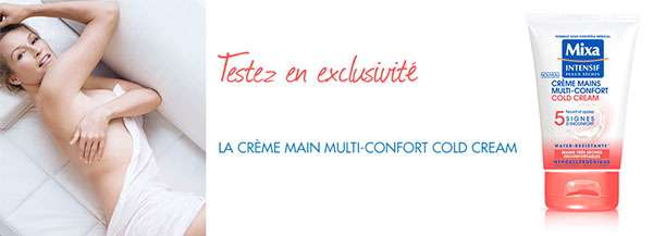 Tentez de gagner la crème mains Multi-confort Cold Cream