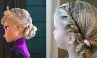 Astuce : Réaliser la coiffure de Elsa « La Reine des Neiges »