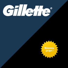 Test de produit Gillette avec TRND : 2000 colis gratuits