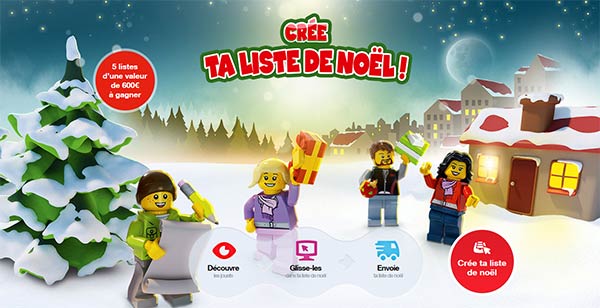 Jeu concours de Noël Lego