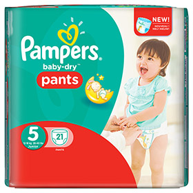 Test de culottes Pampers Baby-Dry Pants : 100 packs gratuits