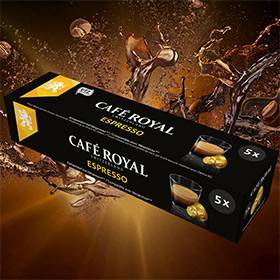 Recevez des échantillons gratuits de capsules Café Royal !