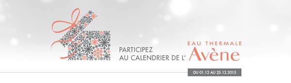 Jeu concours de Noël Avène