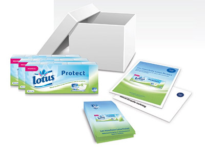 testez gratuitement les mouchoirs Lotus Protect