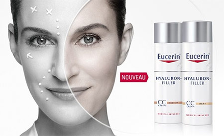 Testez gratuitement la CC Cream Hyaluron-Filler d'Eucerin