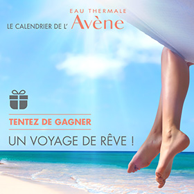 Jeu Calendrier de l’Avent Avène : 121 cadeaux à gagner