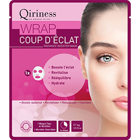 Testez le masque Wrap Coup d’Eclat de Qiriness : 100 gratuits