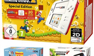 Auchan : Nintendo 2DS + Jeu = 45€ au lieu de 90€ (50% de réduction)