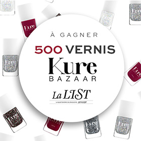 500 vernis à ongles Kure Bazaar à gagner avec Stylist