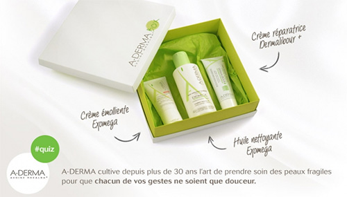 Tenez de gagner votre box A-DERMA