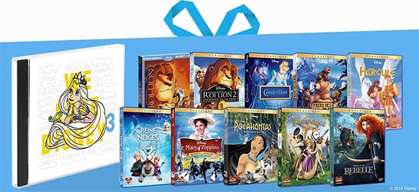 10 packs Best Of We Love Disney 3 à gagner