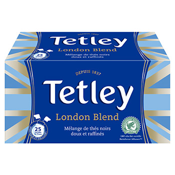 Échantillons gratuits de thé Tetley London Blend