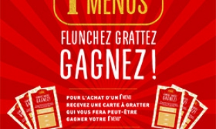 Jeu concours Flunch Le F Menu : 300 repas gratuits à gagner