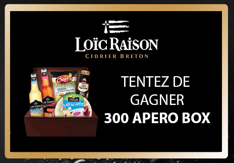 300 paniers bretons à remporter pour l’apéritif avec Loïc Raison