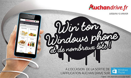 Tentez de remporter votre Windows phone