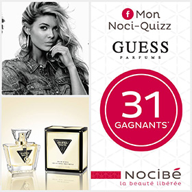 32 parfums Guess Seductive à gagner au jeu Mon Noci-Quiz