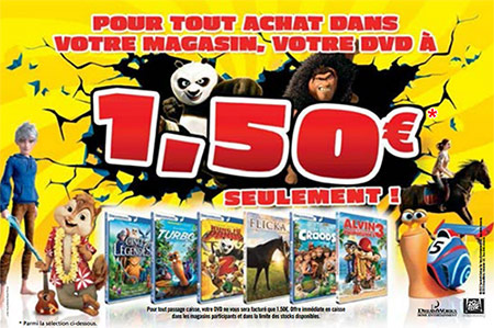 DVD Dreamworks pas chers