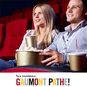 Groupon : Place de ciné Gaumont Pathé moins chère à 5.90€