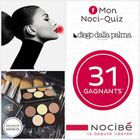 Jeu Nocibé : 31 lots de maquillage Diego Dalla Palma à gagner