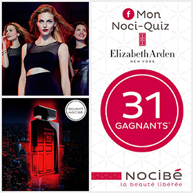 32 parfums Elizabeth Arden à gagner avec Nocibé