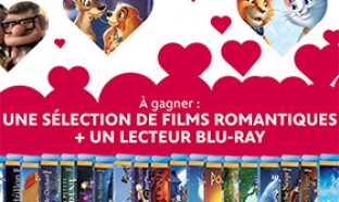 Jeu Disney Saint-Valentin : 20 films + lecteur Blu-Ray à gagner