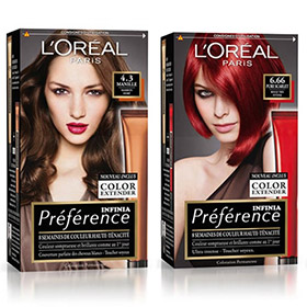 150 colorations Préférence Infinia L’Oréal Paris à tester