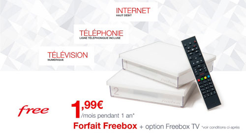 Forfait adsl Free pas cher