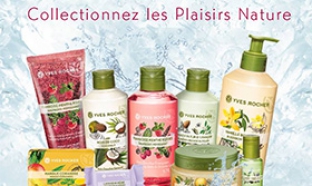 Jeu Yves Rocher : 500 Collections Plaisirs Nature à gagner