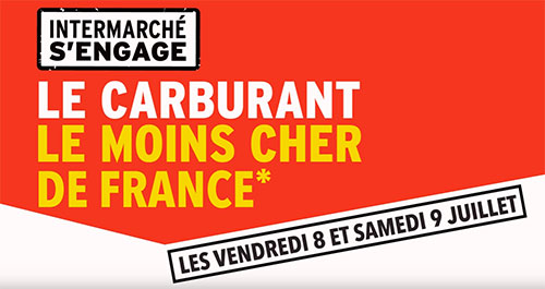 Intermarché : Carburant le moins cher de France