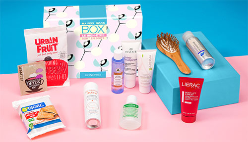 20 Box Feel Good contenant de nombreux produits à gagner