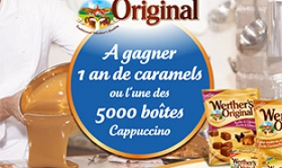 Instants gagnants Werther’s : 5000 boîtes de bonbons à gagner