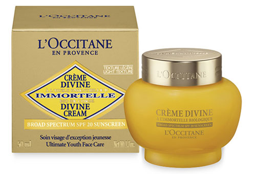 crème L’Occitane Divine Texture Légère