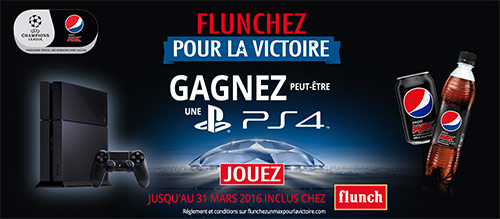 Instants gagnants Flunch : 100 PlayStation 4 à gagner