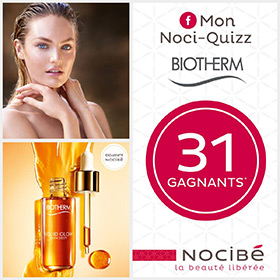 Jeu Nocibé : 31 lots de cosmétiques Biotherm à gagner