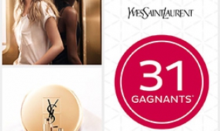 Jeu Nocibé : 31 lots de cosmétique Yves Saint Laurent à gagner