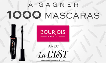 1000 mascaras Bourjois à gagner