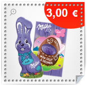 3€ de réduction sur les chocolats Milka