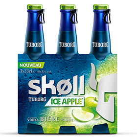 Test de bière Skoll Ice Apple : 3000 bouteilles gratuites