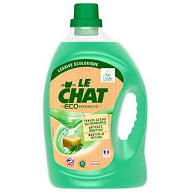 Test Le Chat Eco-Efficacité : 2400 bidons de lessive gratuits