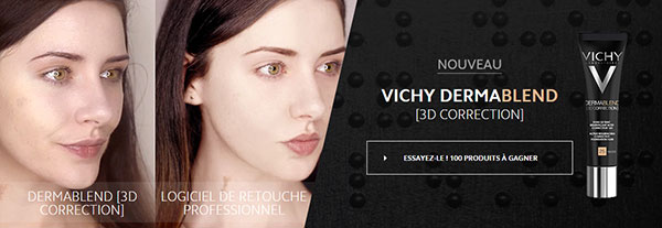 Tentez de gagner le Vichy Dermablend 3D Correction