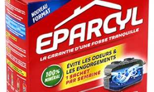 Échantillons gratuits Eparcyl pour fosse septique