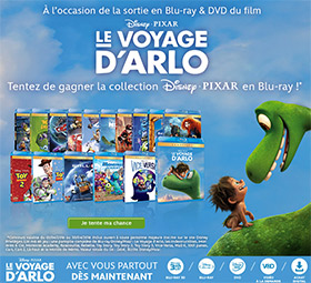 Jeu Disney Privilèges : 16 Blu-ray Disney / Pixar à gagner