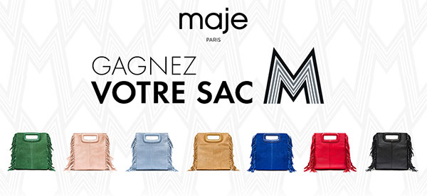 sacs à main M de Maje à gagner